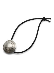 CfBAWG[ y Indian Head & Buffalo Concho Hair Elastic Bracelet / CfBA  obt@[ R` wAS uXbg z[ Ki ] Vv JWA  v[g M