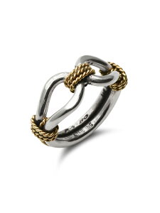 CfBAWG[ y XeB[uAr\ / z[XEBXp[ O ( Silver × K18 Gold ) z[ Ki ] w Vo[925 18 S[h Rr yA v[g Mtg jZbNX 