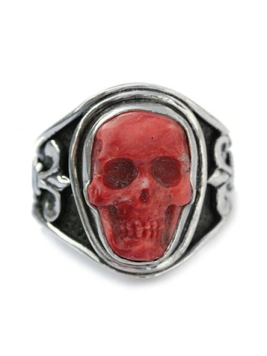 楽天市場】Lee Downey リーダウニー Sculpted Skull Ring - Spiney 