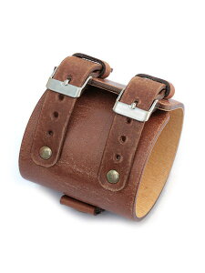 gbb custom leather / gbb �J�X�^�� ���U�[ �y JD Platoon Cuff �v���g�[�� �J�t �z[ ���K�i ] ���U�[ �u���X �o�b�N�� �x���g �v ���B���e�[�W�u���E�� ���F �����Y ���f�B�[�X �y �������� �z