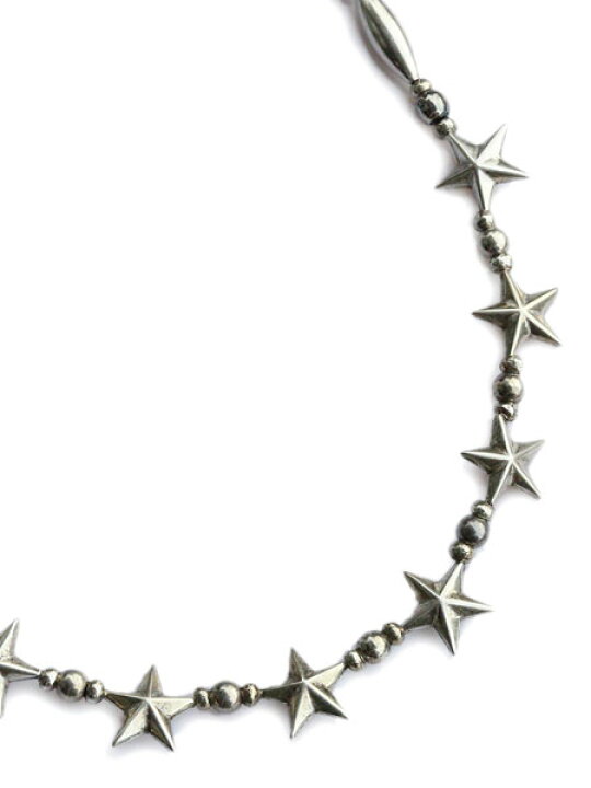 楽天市場】SunKu サンク 39 【 STAR BEADS NECKLACE SV STAR&PIPE 