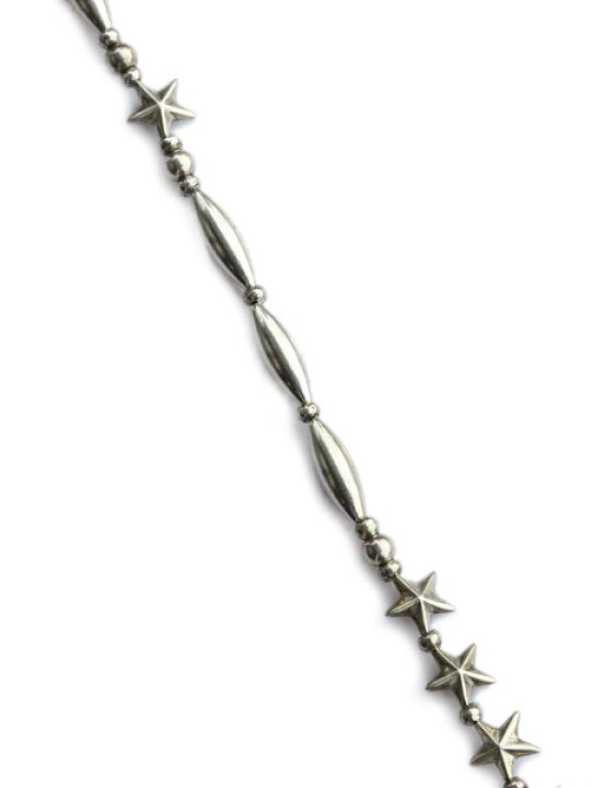 楽天市場】SunKu サンク 39 【 STAR BEADS NECKLACE SV STAR&PIPE 