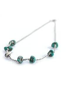 SunKu TN 39 y Turquoise Chain & Beads Necklace / [ SK-026-Taq ] z[ Ki ] ^[RCY`F[ r[YlbNX y_g Vo[ O[   VR  Y fB[X y  z