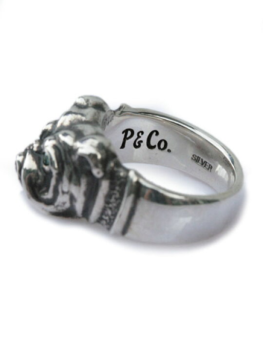 楽天市場】PEANUTS&CO. ピーナッツカンパニー 【 Bull Dog Ring 