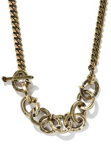 GILES & BROTHER WCX Ah uU[ y XpCNN lbNX Spike Link Necklace z[ Ki ] AeB[NS[h uX NVbN`F[ 약 B  ^J  Y fB[