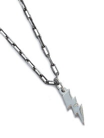 Flash Point フラッシュポイント 【 JIM JARMUSCH LIGHTNING BOLT NECKLACE 】 ジムジャームッシュ ライトニングボルト ネックレス ペンダント サンダー 稲妻 チェーン シルバー 銀 925 映画監督 ユニセックス メンズ レディース 【 送料無料 】