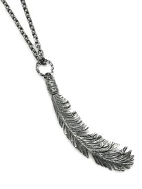 Garden of Eden ガーデン オブ エデン 【 Feather Necklace (Black) [ ED-14BD-NK08.blk ] フェザーネックレス ブラック 】[ 正規品 ] ペンダント イーグル アニマル 羽根 鳥 鷲 銀 小豆 925 ユニセックス メンズ レディース 【 送料無料 】