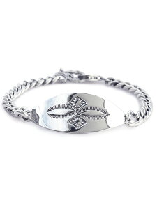 Garden of Eden �K�[�f�� �I�u �G�f�� �y �l�C�e�B�u ID�`�F�[�� �u���X���b�g [ ED-GM16-B21 ] �z[ ���K�i ] �V���o�[ �C���f�B�A���W���G���[ �X�^���v �C�[�O�� �A�j�}�� �약�`�F�[�� �� �� �o���O