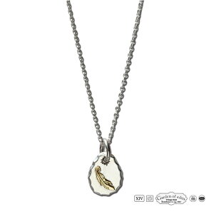 Garden of Eden K[f Iu Gf y 10K Gold Feather Metal Necklace [ ED-15FL-NK04 ] S[h tFU[^lbNX z[ Ki ] y_g C[O Aj}  h   H 925 jZbNX 