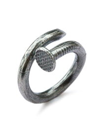 M.Cohen エムコーエン 【 Casted Silver Nail Ring [ R-101007-SLV-SLV ] キャスト シルバーネイルリング 】[ 正規品 ] 指輪 釘 クギ 銀 925 ペア プレゼント ユニセックス メンズ レディース 【 送料無料 】