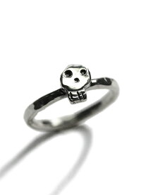 BELIEVEINMIRACLE ビリーブインミラクル 【 SKULL BABY RING ( silver ) スカルベイビーリング シルバー 】[ 正規品 ] 指輪 ピンキー ドクロ 骸骨 銀 925 ペア プレゼント ユニセックス メンズ レディース