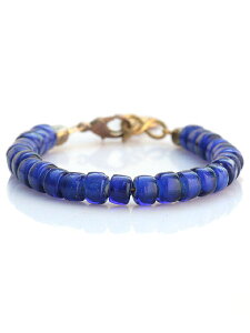 BELIEVEINMIRACLE �r���[�u�C���~���N�� �y GLASS BZ BRACE ( Blue ) �K���X�r�[�Y�u���X���b�g �u���[ �z[ ���K�i ] �u���X Brass �A���e�B�[�N�S�[���h �J�j�J�� �`���[�� �^�J �� �� �v���[���g ���j�Z�b