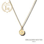 IDEALISM SOUND イデアリズムサウンド 【 Diamond K10 Gold Necklace [ NO.14010 ] ゴールド ダイヤモンド ネックレス 】[ 正規品 ] ペンダント イエローゴールド ルビー チェーン 金 プレゼント ユニセックス メンズ レディース 人気 【 送料無料 】