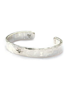 BELIEVEINMIRACLE �r���[�u�C���~���N�� �y TATAKI BANGLE DIAMOND �^�^�L�o���O���_�C�������h �z[ ���K�i ] �X�^�[�����O�V���o�[ �J�t�u���X���b�g �@�� �n���}�[ �V�R�� �� 925 �M�t�g �v���[���g ��