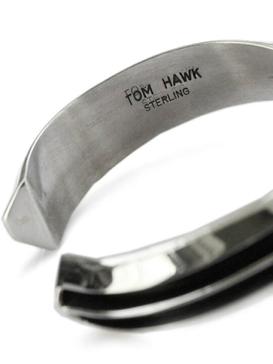 楽天市場】TOM HAWK トムホーク 【 2 line V-shaped Bangle 13mm / 2  