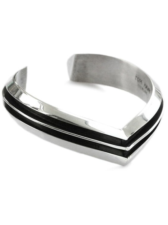楽天市場】TOM HAWK トムホーク 【 2 line V-shaped Bangle 13mm / 2 