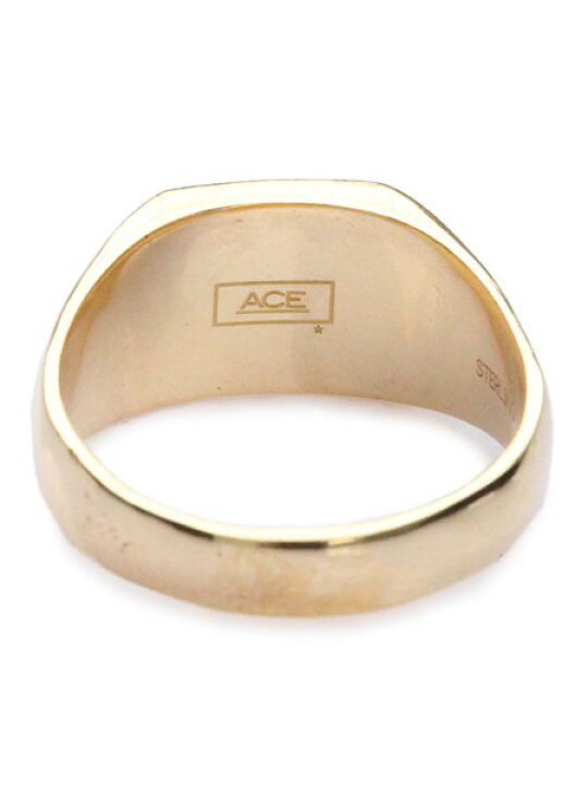 楽天市場】ACE by morizane エースバイモリザネ 【 mans ring 18k gold 