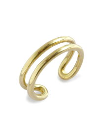 UNKNOWN. アンノウン 【 U024 ” MORTISE ” S RING / BRASS 】[ 正規品 ] ゴールドリング 指輪 ダブルアーム シンプル モーティス ブラス 金 真鍮 ペア ギフト プレゼント ユニセックス メンズ レディース 人気 ブランド おしゃれ