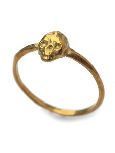 VERAMEAT ���F���~�[�g �y Tiny Skull Ring / �^�C�j�[ �X�J�� �����O �z[ ���K�i ] �w�� �t�@�����W �s���L�[ �h�N�� �� �u���X�S�[���h �אg �^�J �� �y�A �L���[�g ���� �v���[���g �M�t�g ���j