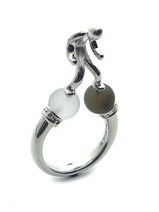 KENBLOOD �P���u���b�h �y KR-222 �����O �w�� �z[ ���K�i ] �V���o�[ �� �l�� �A�[�g �N���X�^�� �� �� �u���b�N �z���C�g �y�A �v���[���g ���j�Z�b�N�X �����Y ���f�B�[�X �l�C �u�����h ������