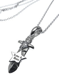 KENBLOOD ケンブラッド 【 ダガー & スター ネックレス [ KP-464N ]】[ 正規品 ] ペンダント 剣 星 ジルコニア 一粒ジュエリー 大きめ ペア プレゼント ユニセックス メンズ レディース 人気 ブランド おしゃれ ラッピング ギフト 贈り物 おすすめ 記念日 【 送料無料 】