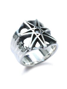 FUNKOUTS �t�@���N�A�E�c �y Seven Pointed Star Ring / �Z�u�� �|�C���e�b�h �X�^�[ �����O �z[ ���K�i ] �V���o�[ �w�� �V���o�[925 �� �L���[�r�b�N�W���R�j�A ��䊐� �������� �g�����h �y�A �v���[��