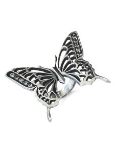 FUNKOUTS �t�@���N�A�E�c �y Large Ageha Ring / ���[�W �A�Q�n �����O �z[ ���K�i ] �V���o�[ �w�� �V���o�[925 �L���[�r�b�N�W���R�j�A �� �o�^�t���C ���� �V���o�[925 �g�����h ���� ������ ���킢