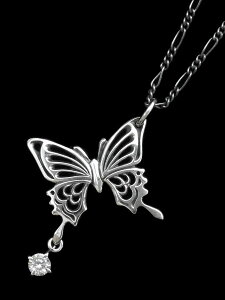 FUNKOUTS t@NAEc y Figaro Chain Stone & Ageha Necklace / tBK`F[ Xg[ AQn lbNX z[ Ki ] lbNX`F[ y_g  L[rbNWRjA Vo[925 