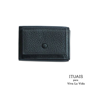 ITUAIS �C�g�D�A�C�X �y Compact Wallet ( Black ) �R���p�N�g �E�H���b�g 3�܂���z �u���b�N �z[ ���K�i ] �� �R�C���P�[�X �D���� �� �������U�[ �v���z ������ ���K���� �v���[���g �M�t�g ���j�Z