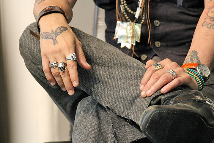 楽天市場】Lee Downey リーダウニー 【 Sculpted Skull Ring 