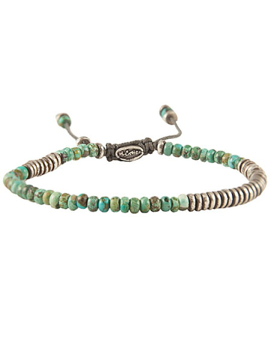 楽天市場】M.Cohen エムコーエン 【 THE INGOT BRACELET TURQUOISE [ B 