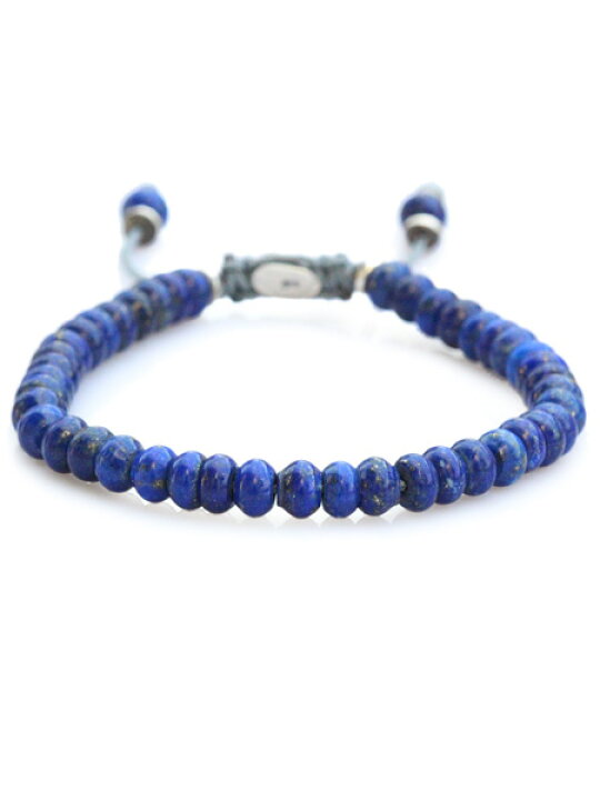 楽天市場】M.Cohen エムコーエン 【 stacked blue lapis bead bracelet 