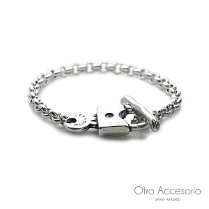 Otro Accesorio Ig ANZ\I y Lock Closure Chain Bracelet / `F[ uXbg z[ Ki ] bN  싞 r v[g Mtg fB[X Y jZbNX yA Jbv 