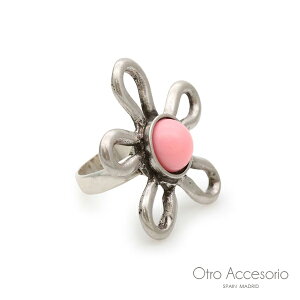 Otro Accesorio Ig ANZ\I y Pink Pop Flower Ring / sN |bv t[ O z[ Ki ] w  Vo[J[ F F 傫 v[g Mtg fB[X 킢  