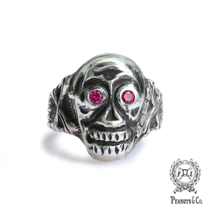 楽天市場】PEANUTS&CO. ピーナッツカンパニー 【 Skull Poison Ring 