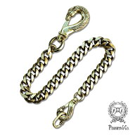 ピーナッツカンパニー PEANUTS&CO. 【 Horse Wallet Chain -Horse × Horse- ( Brass ) ホース ウォレッ…