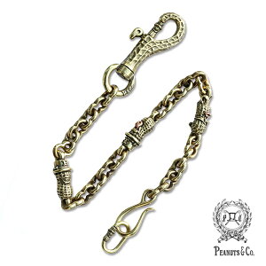 PEANUTS&CO. s[ibcJpj[ y 3 PEANUTS WALLET CHAIN ( brass ) / 3s[ibc EHbg`F[ ( uX )z[ Ki ] L[z_[ L[O ^J yA v[g Mtg jZbNX 