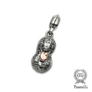 PEANUTS&CO. �s�[�i�b�c�J���p�j�[ �y BERO TATTOO PEANUTS Silver × K10 Pink Gold S Size �x�� �^�g�D�[ �s�[�i�b�c ( �V���o�[ × �s���N�S�[���h )�z[ ���K�i ] �y���_���g�g�b�v �L�[�`���[�� �h�� �����Y ��