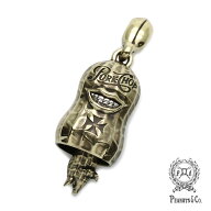 PEANUTS&CO. ピーナッツカンパニー 【 P’s Gardian Bell 2. ( Brass × Silver ) 】[ 正規品 ] ネックレ…