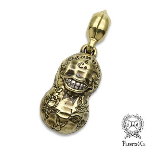 PEANUTS&CO. s[ibcJpj[ y NORMAL TATTOO PEANUTS ( slide ) Brass × Silver L Size ^gD[ s[ibc XCh ( uX × Vo[ )z[ Ki ] y_ggbv L[`[ h v[g