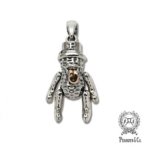 PEANUTS&CO. �s�[�i�b�c�J���p�j�[ �y TEDDY BEROPEANUTS ( silver × K10 Pink Gold ) / �e�f�B�x���s�[�i�b�c ( �V���o�[ × �s���N�S�[���h )�z[ ���K�i ] �y���_���g�g�b�v �L�[�`���[�� �� �y�A �v���[���g 