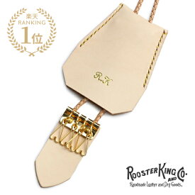 ROOSTERKING & CO. ルースターキング&カンパニー 【 Keyholder Necklace キーホルダー ネックレス (Natural) 】[ 正規品 ] クロシェット ナチュラル キーケース レザー 革 アースカラー プレゼント ギフト 【 送料無料 】