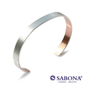 SABONA LONDON �T�{�i �����h�� �y Brushed Silver Cuff Bracelet / �u���b�V���h �V���o�[ �J�t �u���X���b�g �z[ ���K�i ] �o���O�� �� �J�b�p�[ �l�C �u�����h ������� ���b�s���O �L�O�� �M�t�g �v���[