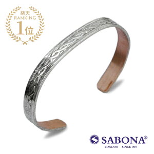 SABONA LONDON �T�{�i �����h�� �y Tudor Silver Cuff Bracelet / �`���[�_�[�V���o�[ �J�t �u���X���b�g �z[ ���K�i ] �o���O�� �� �J�b�p�[ �����Y ���f�B�[�X ���j�Z�b�N�X �l�C �u�����h ������� ���b