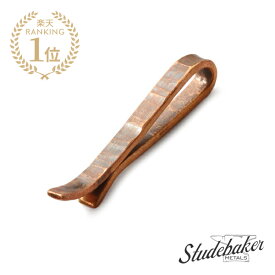 STUDEBAKER METALS スチュードベーカーメタル 【 BESSEMER TIE BAR ( Copper ) ベッセマー タイバー カッパー 】[ 正規品 ] ネクタイピン ピンクゴールド カジュアル フォーマル スーツ ジャケット ハンマー 銅 ギフト プレゼント メンズ レディース