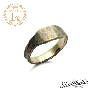 STUDEBAKER METALS �X�`���[�h�x�[�J�[���^�� �y ID Ring ( Brass ) / �A�C�f�B�[�����O ( �u���X ) �z[ ���K�i ] �w�� �^�J �v���[���g ���j�Z�b�N�X �����Y ���f�B�[�X ��� �l�C �u�����h ������� ���b