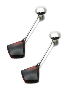 ON THE SUNNY SIDE OF THE STREET �I�� �U �T�j�[ �T�C�h �I�u �U �X�g���[�g �y 28mm Diamond Shaped Long EarClips (Red) 910-542E �z[ ���K�i ] �C���[�N���b�v �C�������O ��Ԃ� ���f�B�[�X �l�C �u�����h �������