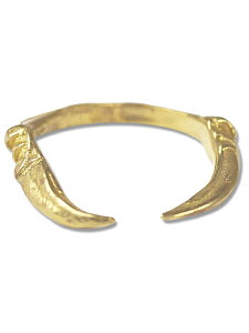 VERAMEAT ���F���~�[�g �y THE ONE DINO CLAW RING ( GOLD BRASS ) �N���[ �����O �S�[���h�u���X �z[ ���K�i ] �w�� ���� �_�C�i�\�[ �� �� �S�[���h�J���[ �y�A �v���[���g �M�t�g ���j�Z�b�N�X �����Y 