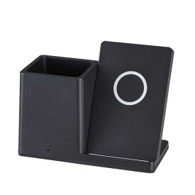 ペンホルダー付ワイヤレス充電器　6178-23