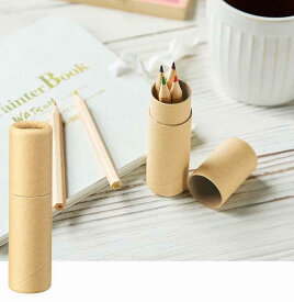 紙筒色鉛筆 6P ST136